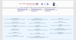 Desktop Screenshot of freeonlinewebdirectory.com